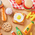 JOYIN 45 Pcs Play Food Sets for Kids Kitchen, Popular Grocery Store Play Food, Pretend Play Toy Set for Kids, Gifts for Toddlers, Boys and Girls