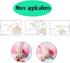 SKYZONAL Memory Foam Bolster Pillow for Neck Back Lumbar Spine Knee Pain Relief Pillow Support Half-Moon?Pink?