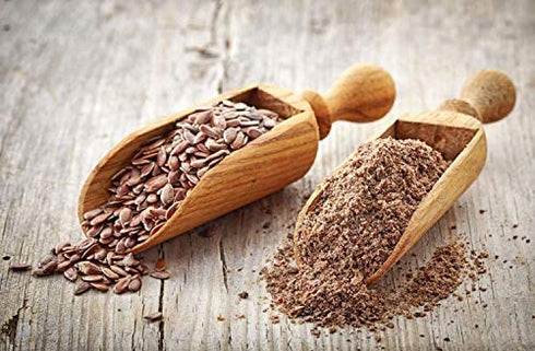 Organic Brown Flaxseed Meal, 8 Ounces – Non-GMO, Kosher, Cold-Milled from Raw Whole Seeds, Pure Powder, Vegan Superfood, Bulk, Rich in Omega-3 Ground Flax, Keto Friendly, Product of the USA
