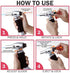 Gibot Butane Torch,Kitchen Torch Cooking Torch Creme Brulee Torch, Refillable Adjustable Flame Lighter with Safety Lock for DIY, Creme, Brulee, BBQ and Baking(Butane Gas Not Included)