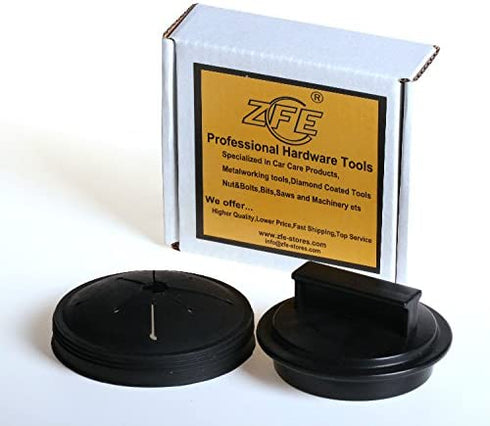 WASTE KING Moen 1025 AMC Kitchen Products EZ Mount Garbage Disposal Stopper and Splash Guard, Black