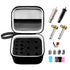 Portable Organizer Holder Compatible with Cricut Maker Blades & Housing, QuickSwap Tip & Explore DeepCut Blade, Storage Bag for Cricut Tool Accessories, Black Carrying Case with Lanyard