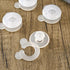 Luckycivia 20 Set Duvet Comforter Clips, Comforter Grippers, Bed Duvet Donuts Holders, Fasteners Keep Corner in Place