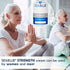 Calcium Magnesium Lotion - Transdermal Vitamins - Absorbs Through the Skin - No More Pills - for Bone Strength by SeaBlue, 1.6 Oz.