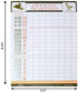 Regal Games Official Scorepad, Mexican Train Dominoes, Chicken Foot, 100 Sheets