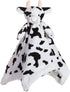 Apricot Lamb Stuffed Animals Cow Security Blanket Infant Nursery Character Blanket Luxury Snuggler Plush Baby Lovey(Cow, 13 Inches)