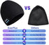 EverPlus Bluetooth Beanie Mens,Women Gifts,Bluetooth Hat,Headphones Beanie Black