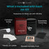Herb Guard - Half Oz Smell Proof Jar and Airtight Container (250 ml) Comes with Humidity Pack to Keep Goods Fresh for Months