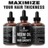 Organic Neem Oil For Hair Growth. From Pure Neem Seed of India. Stop Hair Loss Now. Best Treatment for Hair Thinning. Hair Thickening Oils Conditioner. Great For Skin, Dandruff Reduction 2oz