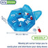EZY DOSE Weekly Pill Organizer and Planner, Travel Pill Planner, 7-Sided, Colors May Vary