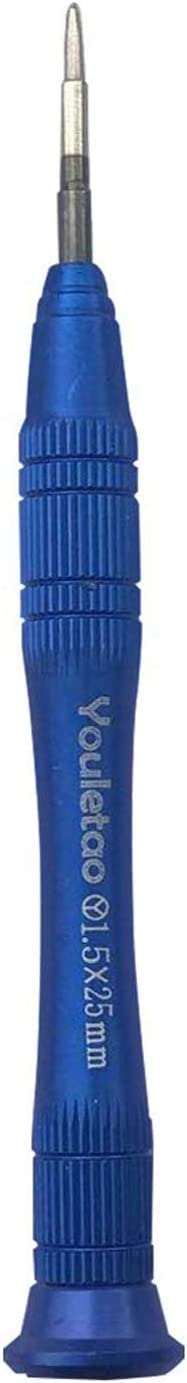 Youletao Y Screwdriver for Nintendo Switch, Y Tip 1.5 Y00 Triwing Tri Point Screwdriver Set Tool Kit for Nintendo Switch Joy-Con Controller Repair and Samsung Gear S3 Frontier, Gear S2 Screwdriver