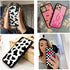 XUNQIAN Compatible for iPhone 12 Case, iPhone 12 Pro Case, Black Leopard Cheetah Animal Skin Print Art Thin Soft Black TPU +Tempered Mirror Protective Case for Apple 12/12 Pro (for iPhone 12/12 Pro)