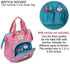 HappyVk- Pink Baby Doll Diaper Bag with Doll Changing Pad- Handbag for Girls - Unicorn