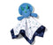 Small Security Blanket - Cloud Island (Blue Dino)