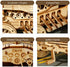 ROKR 3D Wooden Puzzle for Adults-Mechanical Car Model Kits-Brain Teaser Puzzles-Vehicle Building Kits-Unique Gift for Kids on Birthday/Christmas Day(1:16 Scale)(MC401-Grand Prix Car)