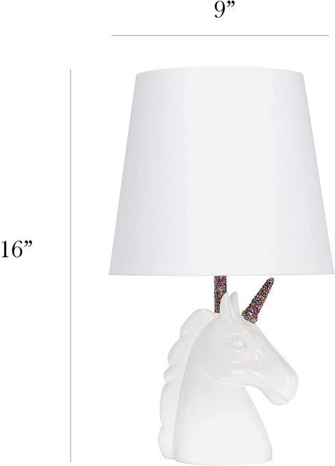 Simple Designs LT1078-RNW Table Lamp, Rainbow