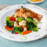 Bariatric Melamine Portion Control Plate 8” For Weight Loss After Surgery. Bariatric Surgery Must Haves For Gastric Sleeve, Bypass Or Band With Protein, Carbs And Vegetables