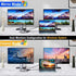 USB C Dock Laptop Docking Station Dual Monitor Triple Display with 4K HDMI, 2 USB 3.0 Ports, SD/TF Slots and PD 100W Charging Port, 7 in 1 Hub for HP/Dell/XPS/Lenovo/MacBook Pro Full-Featured Laptops