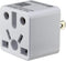 ROAD WARRIOR US Plug Adapter - Europe/UK/China/Australia/India to American Outlet, Does Not Convert Voltage RW111WH