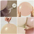 Nalwort Macaron Pink Balloon Kit 134PCS 18In 12In 5In Macaron Orange Metallic Rose Gold Balloon Arch Garland For Festival Picnic Family Engagement, Wedding, Birthday Party, Orange Theme Anniversary Celebration Decoration