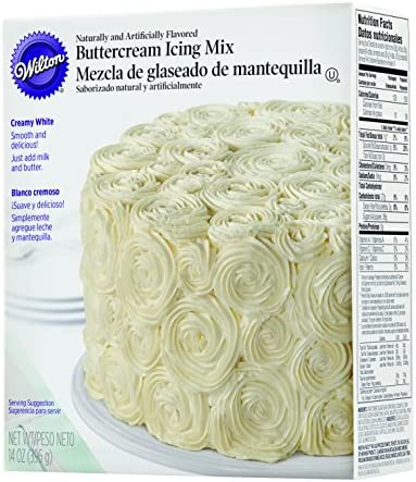 Wilton Creamy White Buttercream Icing Mix - 14 Oz.