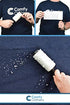 Sticky Tape Lint Roller for Clothes (2-pk) - Removes Dust & Lint from Clothing (140 Sheets Total - 2 Rolls with 70 Sheets Per Roll) by Comfy Clothiers