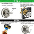 RP46074 Universal Valve Cartridge Assembly,13/14 Series White, Multi-Choice For Delta Monitor Shower Parts Faucet Tub Replacement Single-Handle Control MulitChioce Valve Cartridge Repair Kit