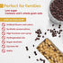Junkless Chewy Granola Bar Non-GMO, low sugar, great tasting (Chocolate Chip, 1.1 Ounce (Pack of 6))