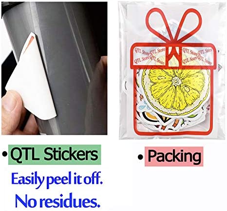 QTL VSCO Stickers for Teen Girls Cute Stickers for Hydroflask Waterproof Stickers for Tween Girls Laptop Stickers for Teen Girls Stickers Packs Gifts for Teens 50Pcs