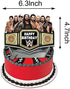 Wrestling Party Supplies Birthday Wrestling Party Decorations Set Include Banner Balloons Cake Tops