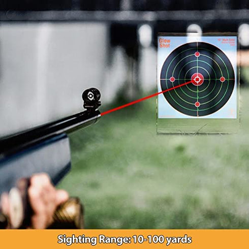 Sunya 30-06 Laser bore Sight 25-06 .270 3006Boresighter with Carrying Pouch, Red Laser Brass Body Includes 2 Sets Battery