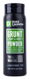 Duke Cannon Grunt Powder Boot/Foot Powder 6 oz. 1 pk