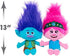 Trolls World Tour Poppy & Branch Friendship Plush 2-Pack Stuffed Animals, Amazon Exclusive, by Just Play