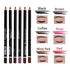 Eye Liner Pencil Set - 12 Assorted Colors Natural Matte Long Lasting Hypoallergenic Eyeliners Eye Makeup Soft Crayon Pencils (Black Gray Brown Plum Purple Lavender Pink etc)