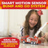 Toysery Fire Truck Toy with 3D Flashing Lights, Siren and Fire Fighter Sounds Effects. Extendable Rotating Rescue Ladder for Boys & Girls 3 -7+ Years Old