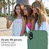 DEENAKIN iPhone Xr Case with Screen Protector,Soft Flexible Silicone Gel Rubber Bumper Cover,Slim Fit Shockproof Protective Phone Case for iPhone Xr Dark Green