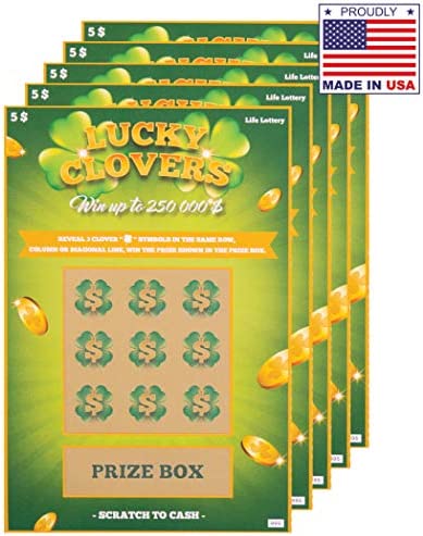 5 Pregnancy Announcement Scratch Off Cards | Baby Announcement Fake Lottery Scratchers Replicas | Surprise your Family & Friends and Reveal this Fabulous Baby News in the Most Memorable Way !