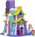 Nanables Unicorn Carnival, Rainbow Way Medium House, Incl Carnie, Gypsy & Scarlet Toys with Exclusive Unicorn Vehicle & Parking Space, Hinged Door, Bonus Mechanical Feature, 2 Spaces