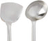Wok Utensils Set 1 Wok Spatula & 1 Wok Ladle Set Large Size L17.5' x 5' Chinese Cooking Tools Wok Spoon & Wok Turner Cooking Utensils Set Wok Tools Wok Accessories Chuan Hoak Quality Stainless Steel