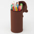 Lihit Lab PuniLabo Stand Up Pen Case (Pen Holder), 2.4" x 7.8", Penguin (A7712-10)