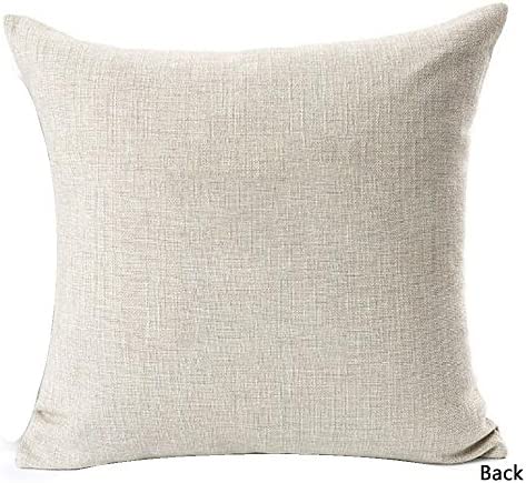 Retro Wooden Saying Life is Better at The Lake Ferry Paddle Cotton Linen Square Throw Waist Pillow Case Decorative Cushion Cover Pillowcase Sofa 18"x 18" (18x18 inches, 1)