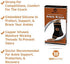 Compression Ankle Brace with Silicone Ankle Support and Copper - Plantar Fasciitis Brace for Foot Pain & Achilles Tendonitis Relief - Ankle Brace for Women & Men - Extra Large