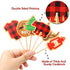 Lumberjack Baby Shower Cupcake Toppers Decorations, Buffalo Plaid Winter It's a Boy Gender Reveal Lumberjack Themed Cake Party Supplies, 48pcs