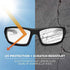 Ergodyne Skullerz Odin Safety Glasses, ANSI Z87 Impact Resistant, Durable Full Frame