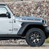 ONE250 Bullet Style Antenna, Compatible with Jeep Wrangler All Models (2007-2022) - Will fit Any Jeep Wrangler JK JKU JL JLU Rubicon Sahara Renegade Gladiator (2007-2022) and More (Black)