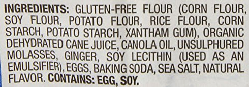 Mi-Del Gluten Free Ginger Snap Cookies,8 Ounce