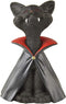 Whimsical Black Cat Vampire Dracula Figurine Cute Collectible - Happy Cat Collection - Halloween Decoration, Cat Lover Gifts for Women, Cute Cat Gifts, Cat Lover Gifts, Cat Desk Decoration