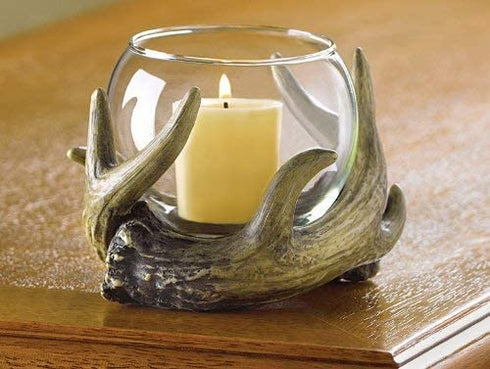 Rustic Antler Candleholder - Style 38444
