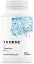 Thorne Selenium - 200 mcg Selenium Supplement for Antioxidant Support - 60 Capsules