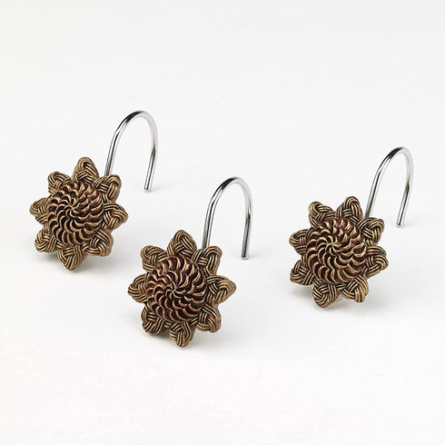 Avanti Braided Medallion Shower Hooks